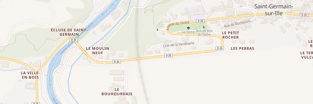 Plan du 5109 Le Rocher à Saint-Germain-sur-Ille