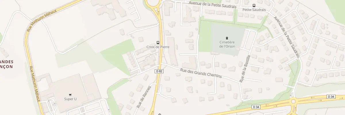 Plan du 24 Rue de Rennes à Noyal-Châtillon-sur-Seiche