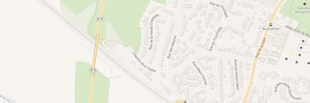 Plan du 15 Rue de la Hte Chaussee à Saint-Herblain