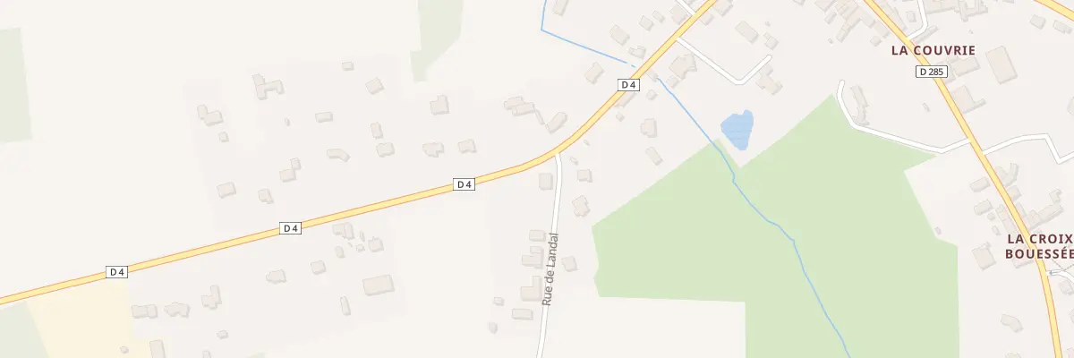 Plan du 23 Rue des Lavandières à La Boussac