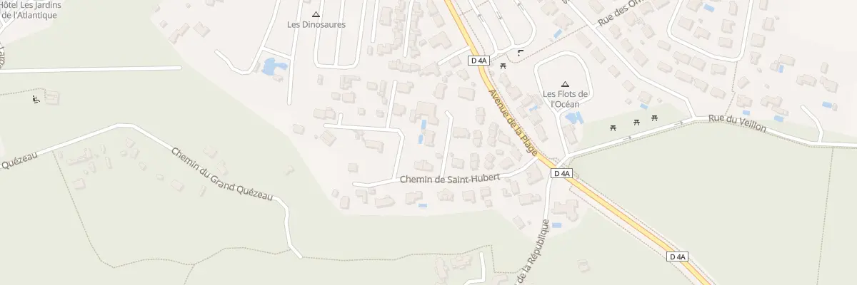 Plan du 125 Che de Saint-hubert à Talmont-Saint-Hilaire