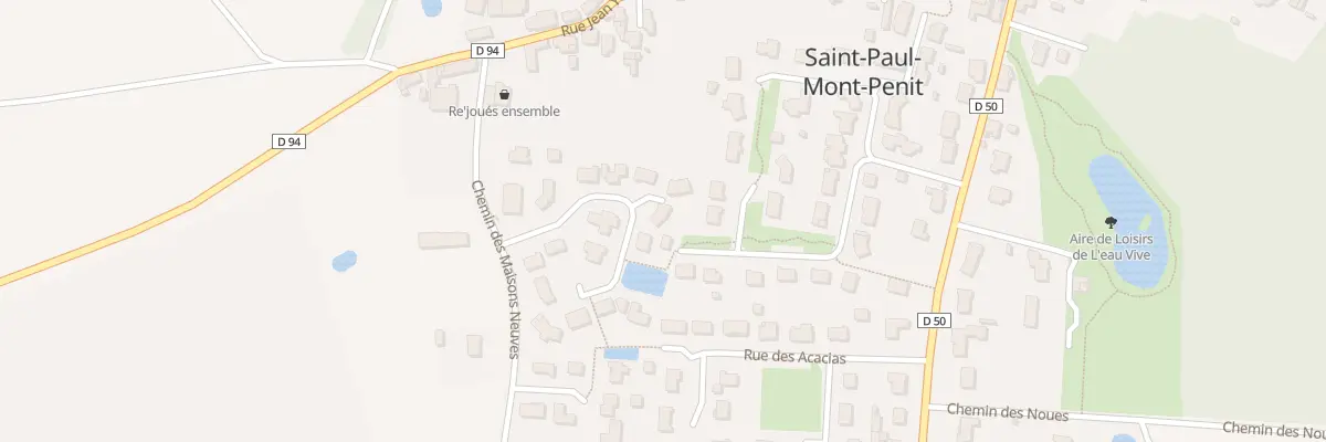 Plan du 13 Rue de l’augouin à Saint-Paul-Mont-Penit