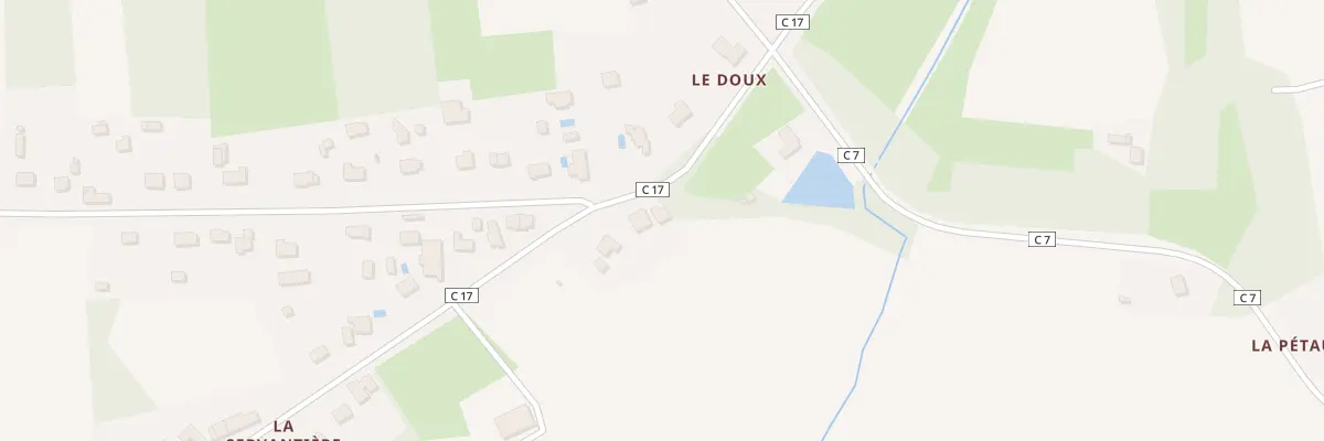 Plan du 5 Le Doux à Héric