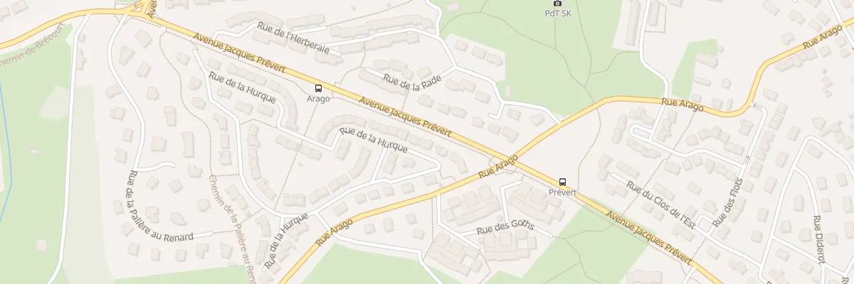 Plan du 77 Rue de la Hurque à Cherbourg-en-Cotentin