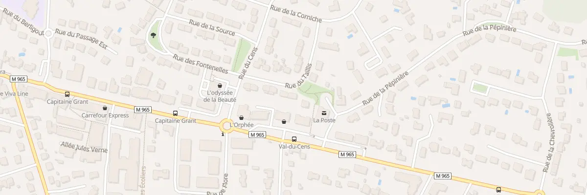 Plan du 5 Rue du Taillis à Sautron
