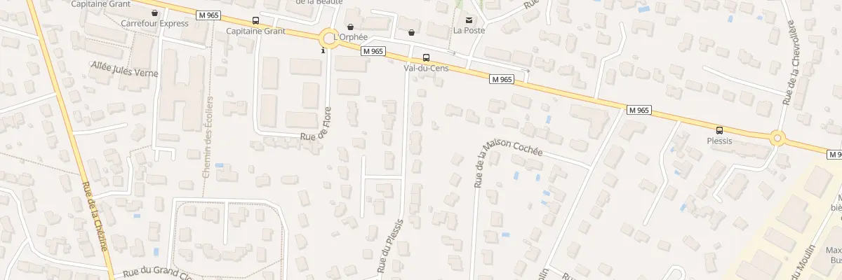 Plan du 3B Rue du Plessis à Sautron