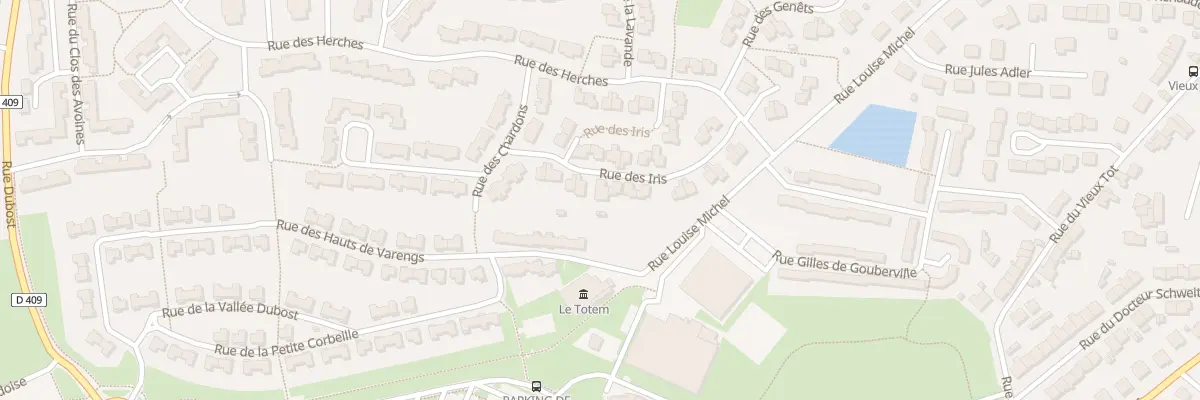 Plan du 19 Rue des Iris - Equeurdreville à Cherbourg-en-Cotentin