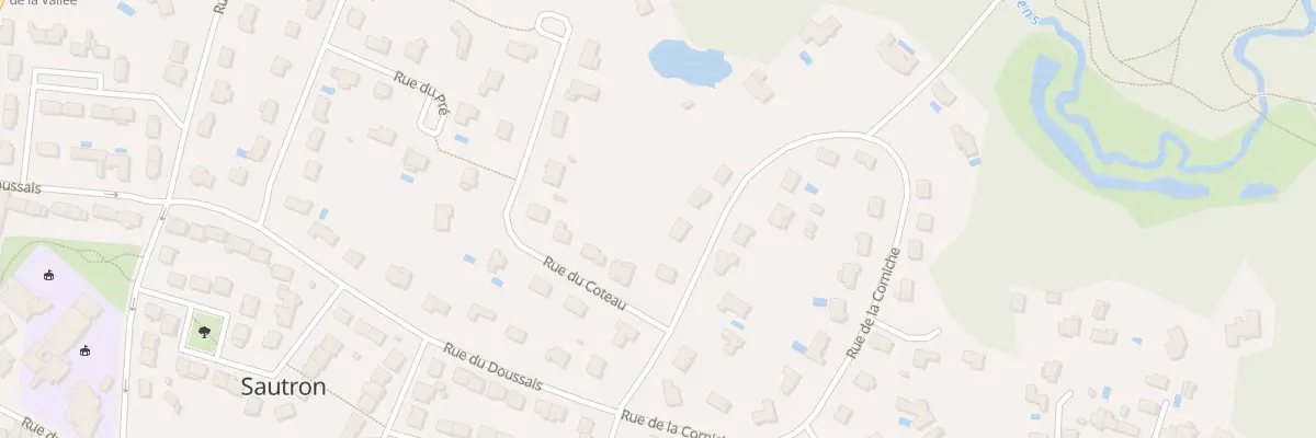 Plan du 7 Rue de la Corniche à Sautron