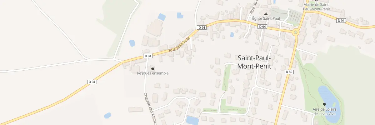 Plan du 17 Rue jean yole à Saint-Paul-Mont-Penit