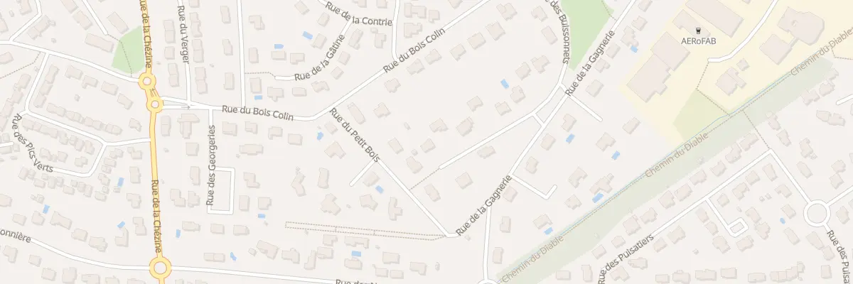Plan du 18 Rue des Buissonnets à Sautron