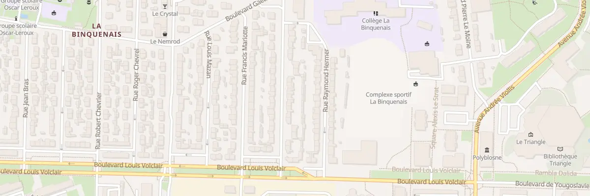 Plan du 35 Rue Albert Briand à Rennes