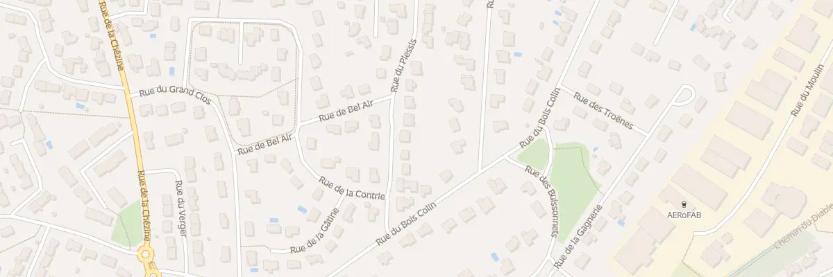 Plan du 19 Rue du Plessis à Sautron