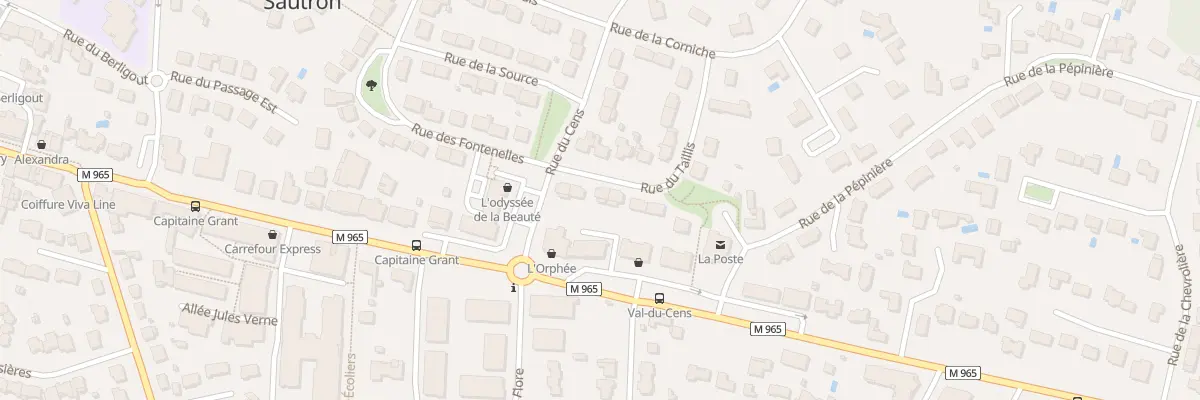 Plan du 11 Rue du Taillis à Sautron