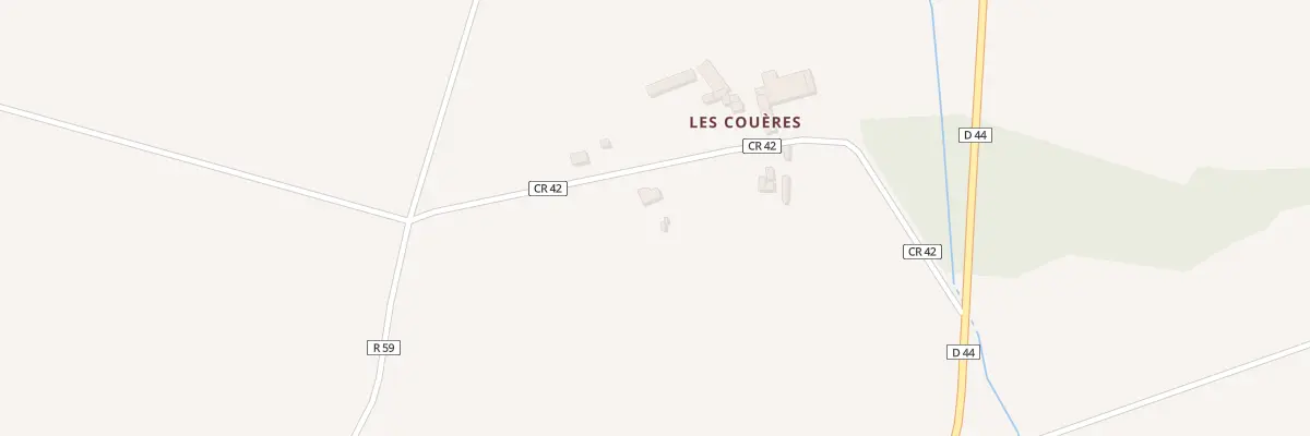 Plan du 11 Les Coueres à Derval