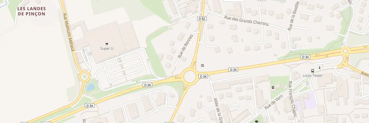 Plan du 53 Rue de Rennes à Noyal-Châtillon-sur-Seiche