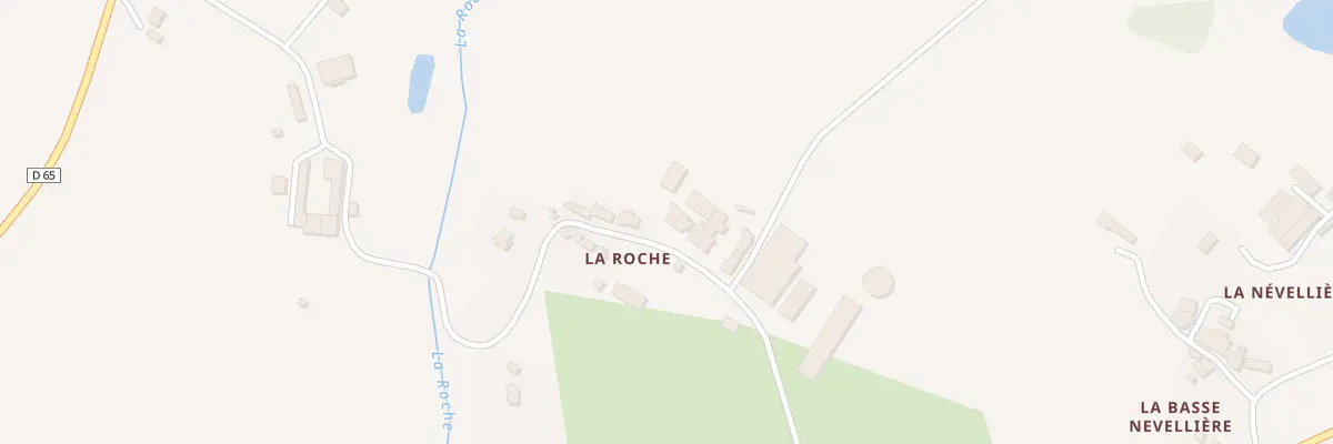 Plan du 6 La Roche à La Limouzinière