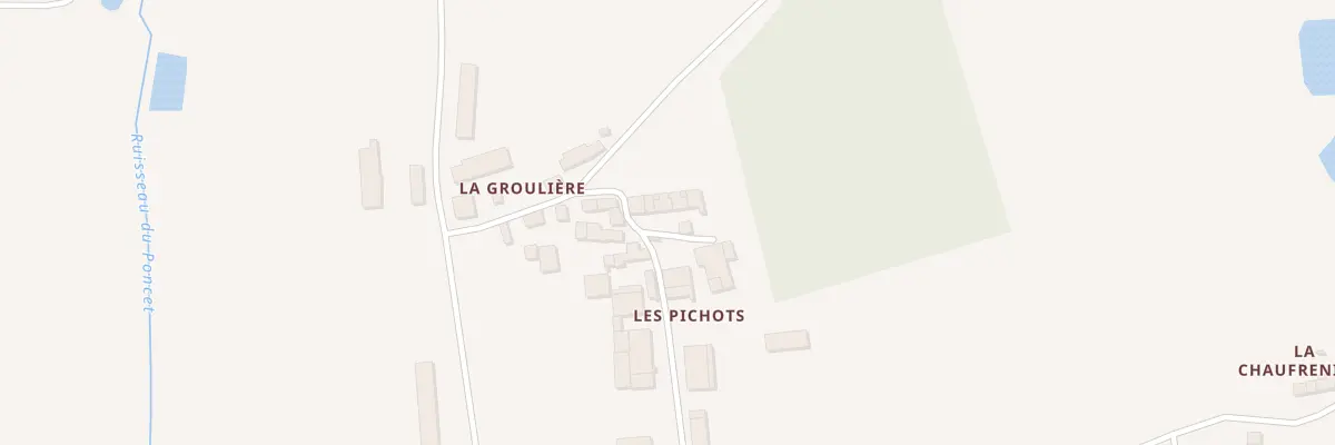 Plan du 24 La Grouliere à La Dominelais