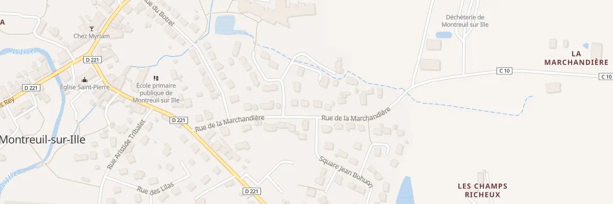 Plan du 7B Rue de la Marchandiere à Montreuil-sur-Ille
