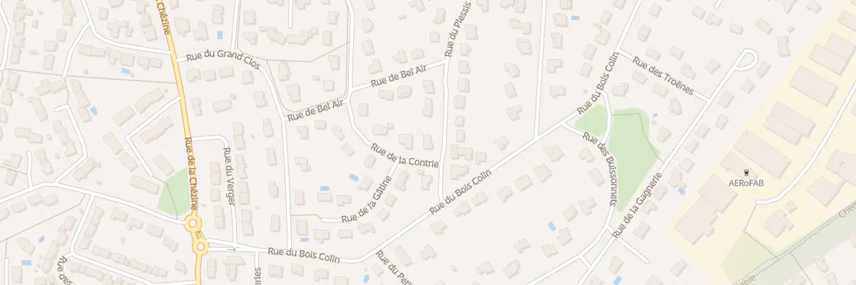 Plan du 18 Rue du Plessis à Sautron