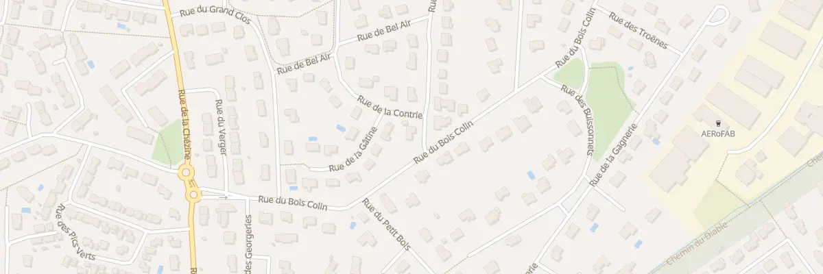 Plan du 20 Rue du Plessis à Sautron