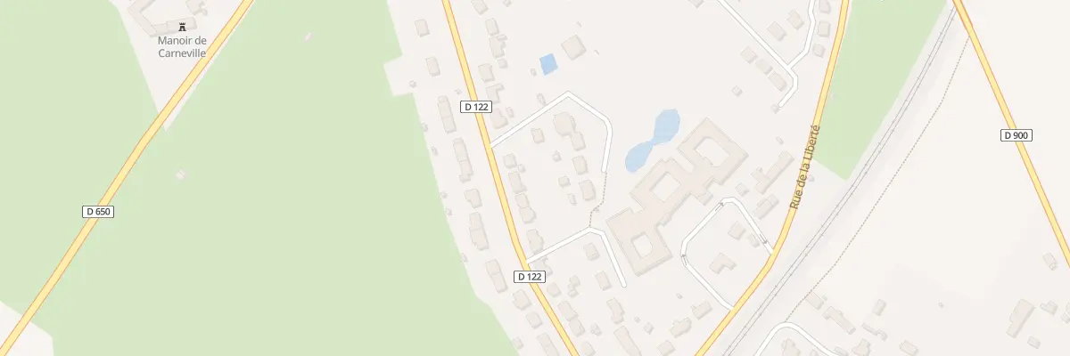 Plan du 23 Rue Maurice Brisset à Martinvast