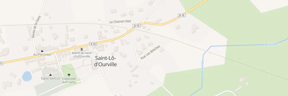 Plan du 3 Les Brèches à Port-Bail-sur-Mer