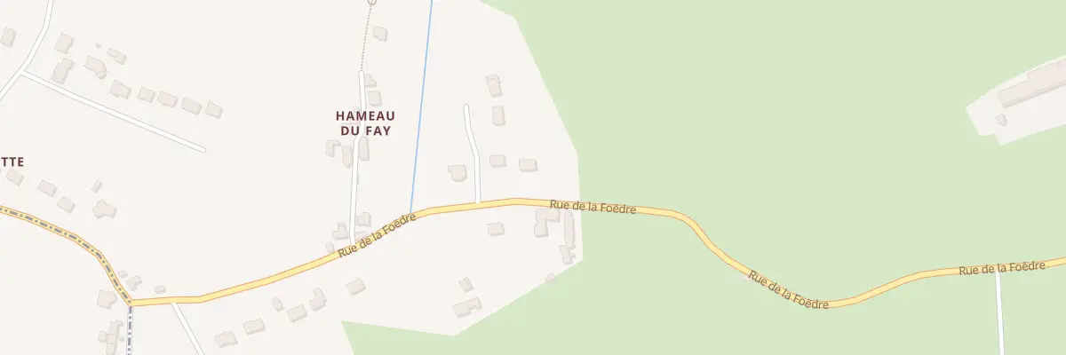 Plan du 216 Rue de la Foëdre à Cherbourg-en-Cotentin
