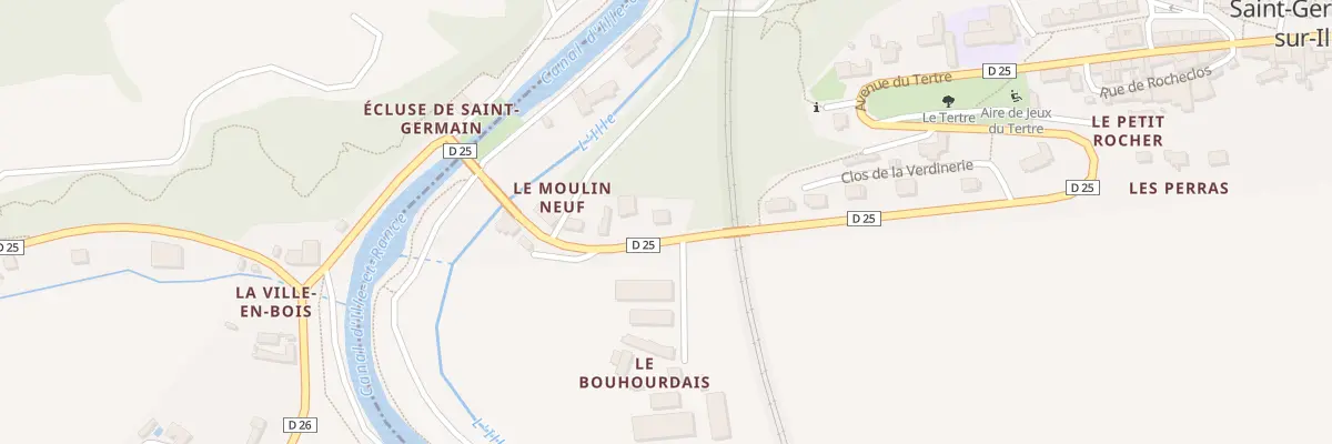 Plan du 5141 Le Moulin Neuf à Saint-Germain-sur-Ille