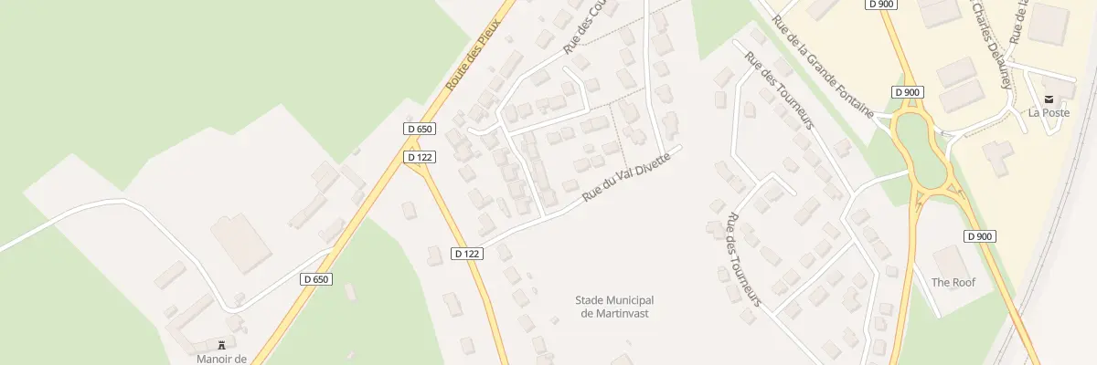 Plan du 4 Rue des Couturières à Martinvast