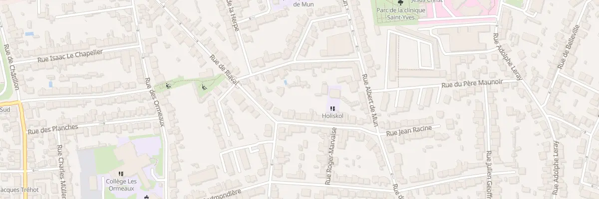 Plan du 41 Rue de Riaval à Rennes