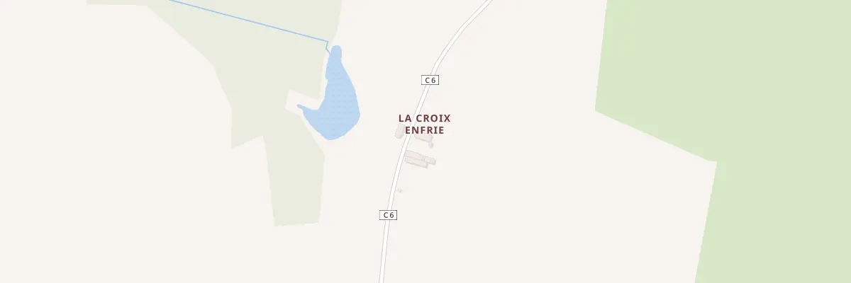 Plan du 5123 La Croix Enfrie à La Boussac
