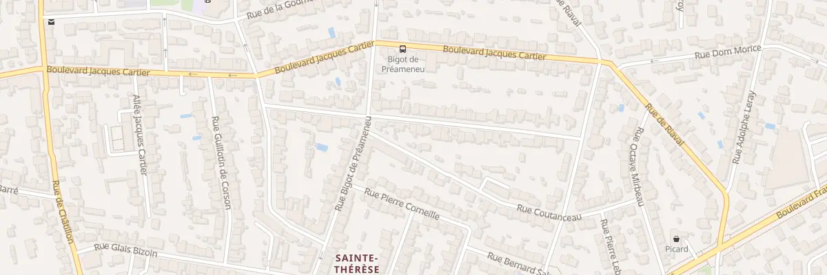 Plan du 24 Rue Villiers de l’Isle Adam à Rennes