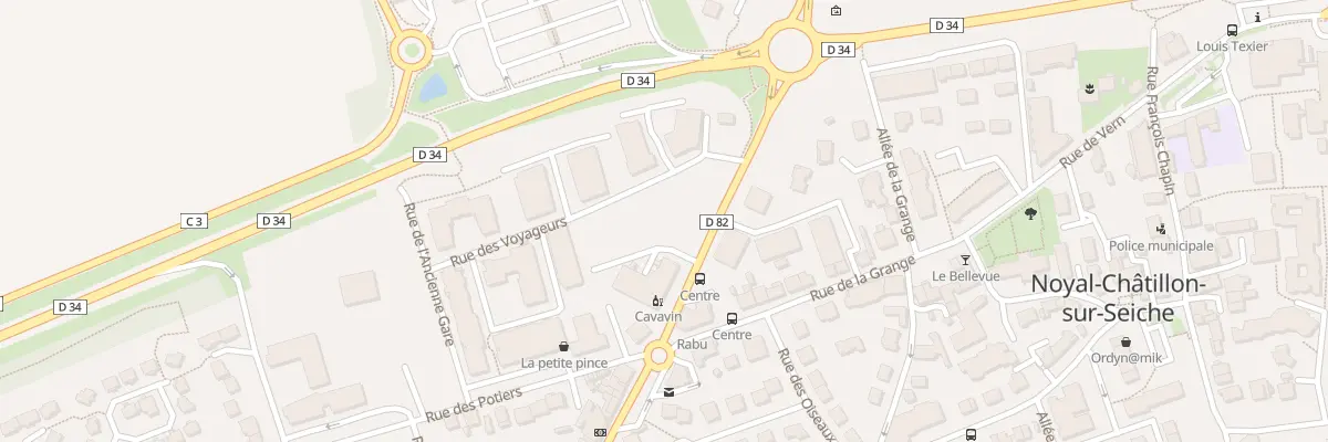 Plan du 45 Rue de Rennes à Noyal-Châtillon-sur-Seiche
