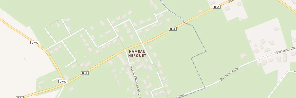 Plan du 1 Res Hérouet à Nouainville