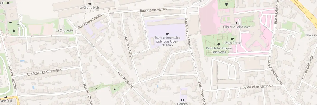 Plan du 7B Rue Albert Martin à Rennes