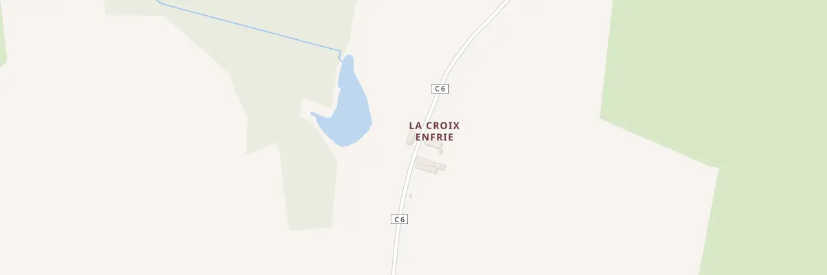 Plan du 5637 La Croix Enfrie à La Boussac