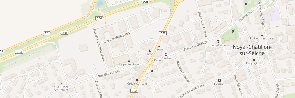 Plan du 41 Rue de Rennes à Noyal-Châtillon-sur-Seiche