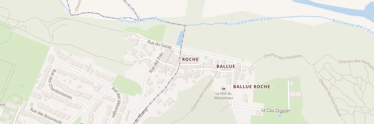 Plan du 1 Rue de la Voûte à Bouguenais