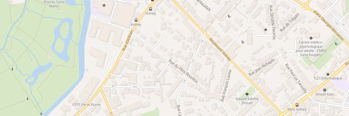 Plan du 5 Rue du Père Bourdon à Rennes