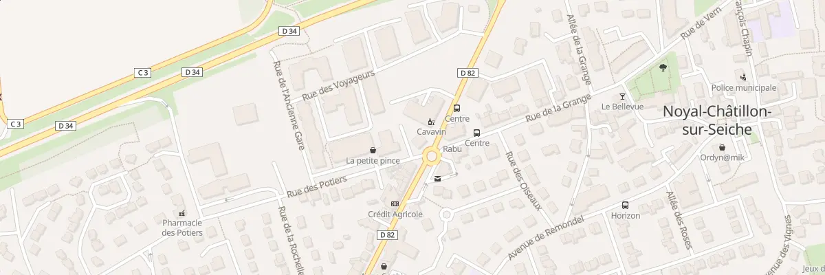 Plan du 39 Rue de Rennes à Noyal-Châtillon-sur-Seiche