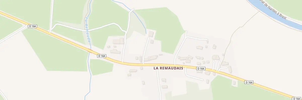 Plan du 9 La Remaudais à Héric