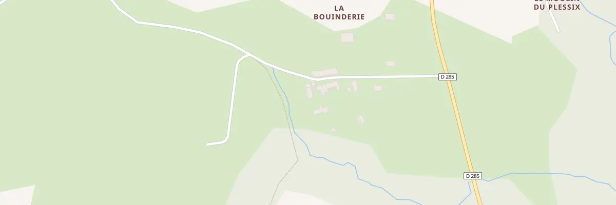 Plan du 5280 La Bouinderie à Cuguen
