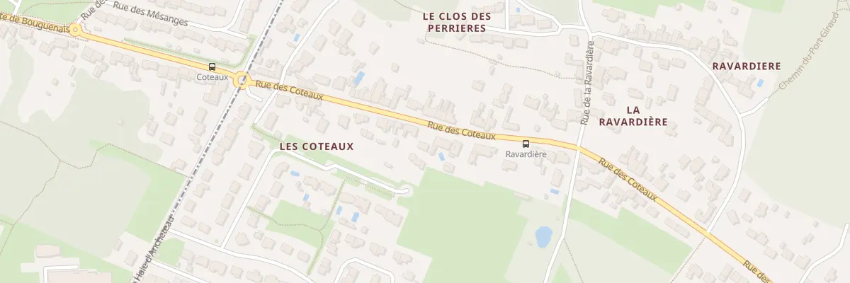 Plan du 57 Rue des Coteaux à Bouguenais