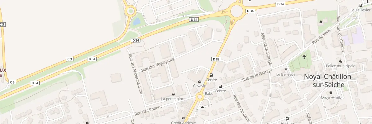 Plan du 43 Rue de Rennes à Noyal-Châtillon-sur-Seiche