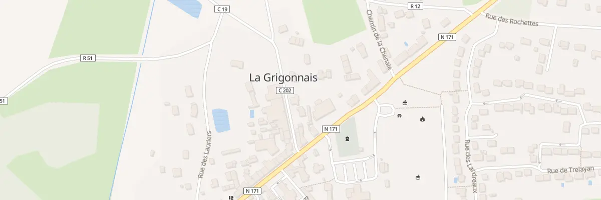Plan du 6 Rue René Orion à La Grigonnais
