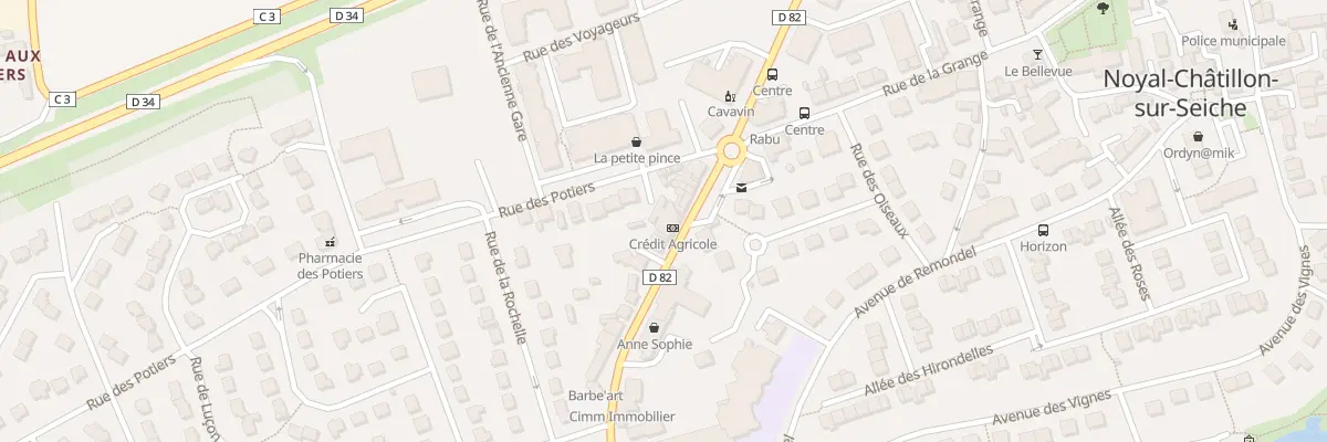 Plan du 29 Rue de Rennes à Noyal-Châtillon-sur-Seiche