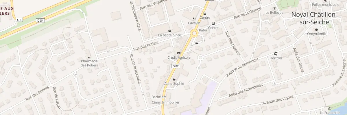 Plan du 27 Rue de Rennes à Noyal-Châtillon-sur-Seiche