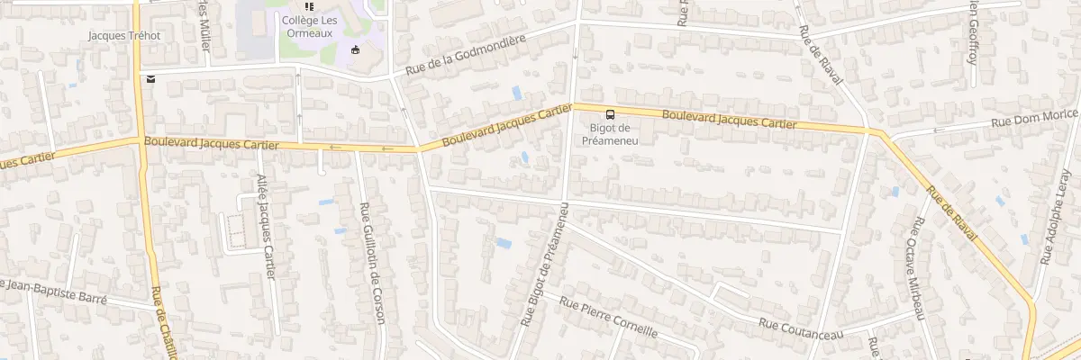 Plan du 13 Rue Villiers de l’Isle Adam à Rennes