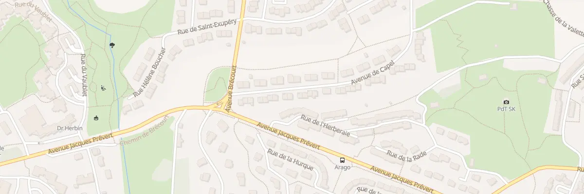 Plan du 61 Av de Capel à Cherbourg-en-Cotentin