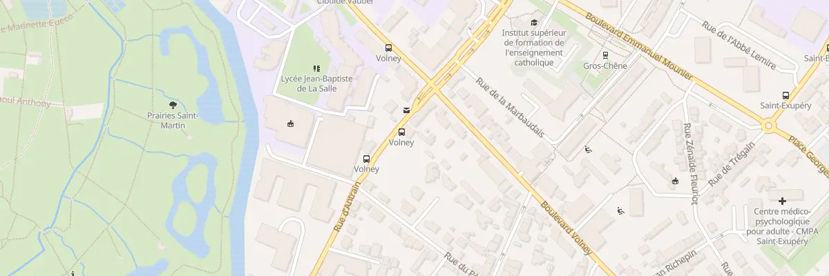 Plan du 178 Rue d’Antrain à Rennes